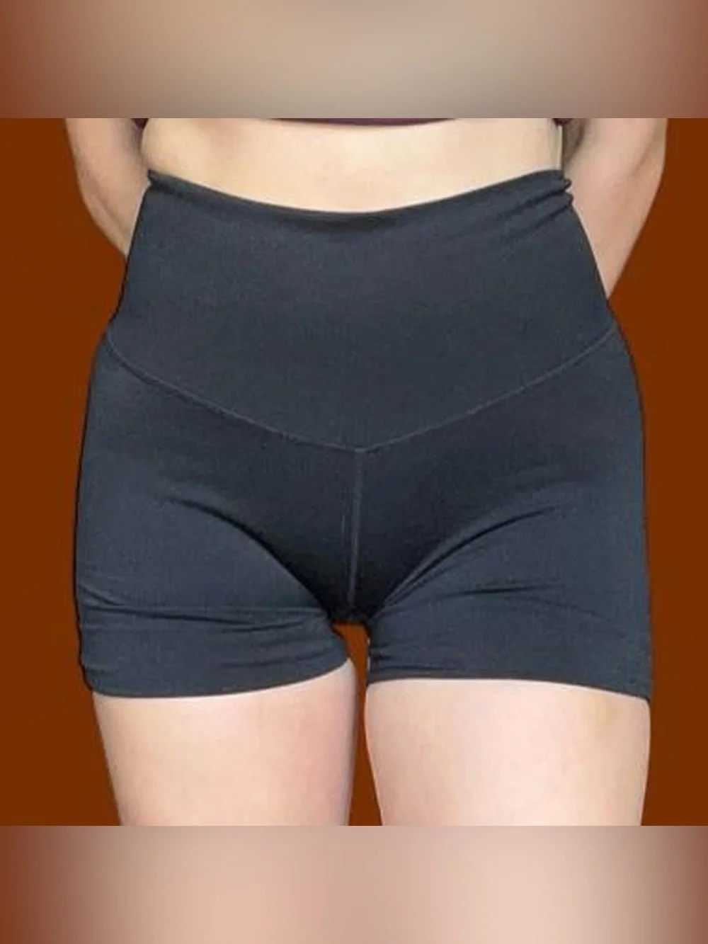JoyLab Black High-Waist Bike Shorts